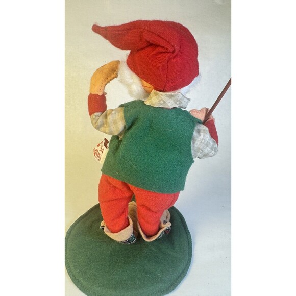 Annalee Collector Pennsylvania Vintage Dutch Santa Claus Doll HandPainted 1994 - Picture 5 of 8